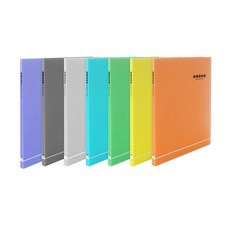 클리어 파일 10p, 주황, 1개