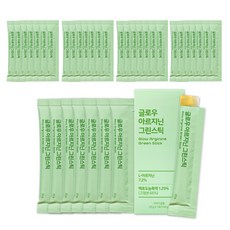글로우 아르지닌 그린스틱, 140g, 35포