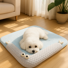 시원하시개 반려동물 강아지 쿨매트 방석 시원한 쿨링 쿠션 소형견 중형견 대형견, 1개