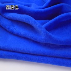 精選優品 8mm仿獺兔毛 兔毛布 短毛絨 毛毛布 毛絨布 絨布 櫃檯布 展示背景圍巾棉花娃娃DIY玩偶抱枕, 寶藍色, 1個