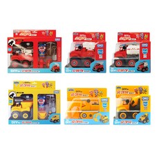 꼬마히어로 슈퍼잭 DIY 시리즈 소방차 사다리 리프트 물탱크 덤프트럭 포크레인 레미콘, 중장비 시리즈, 03.레미콘, 1개