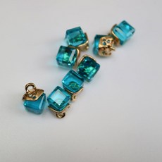10PC 좋은 라인 액세서리 석 던 펜 12 색 단추 의류 장식 보석 크리스탈, 10pc sea blue