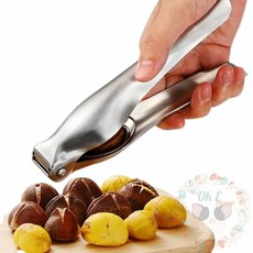 호두 생밤 군밤 밤 칼집 밤까는 기계 가위 까기 도구, 스텐밤까는도구, 1개