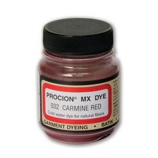 Jacquard Procion Tie Dye Powder C Jacquard Procion Tie Dye Powder Carmine Red 2/3oz Jar - Powder Dye, 2/3 Oz, 미정