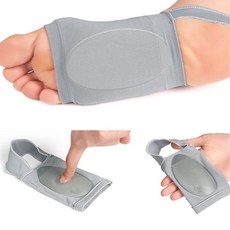 실리콘깔창 발보호대 신발보정용 발바닥쿠션 아치패드, L