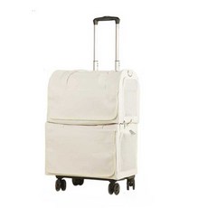 고양이이동장 고양이산책가방 2단 애견캐리어 바퀴달린 분리형, 2단 - 블랙 손잡이