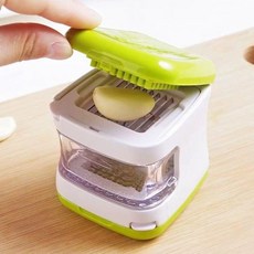 店長推薦 e兩面按壓切蒜器 迷你切菜器 大蒜切碎器 G1gR111, 正方形壓蒜器, 1個