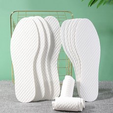 일회용 목재 펄프 땀 흡수 깔창 10쌍(20P), 1개