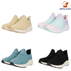 [백화점출고] 네파키즈 공용 운동화 끈없고 신고벗기편한 경량신발