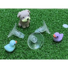 夾頭式風管吸盤 4mm專用 打氣機風管固定吸盤 水族箱配件, 1個, 風管專用吸盤