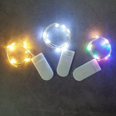 레인보우파티 LED 와이어 전구 1M 주광 백색 레인보우색 무드등 감성전구 인테리어 조명 전구수 10구, 3)와이어전구1M 레인보우색, 1개