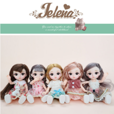 모던토이 젤레나 구체관절인형 15cm 미니돌 7종, 라라단품, 1개