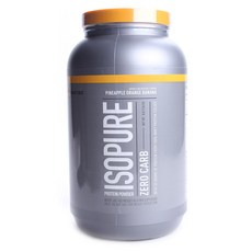 ISOPURE 零碳水化合物蛋白粉蛋白質補充劑菠蘿橙香蕉, 1個, 1361克