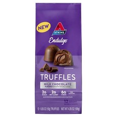 앳킨스 인덜지 트러플 밀크 초콜릿 12개입, 120g, 1개