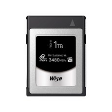 Wise 1TB CFexpress 4.0 Type B PRO Mk-III 超高速記憶卡 VPG400認證, 1個, CFX4-B1024PM3