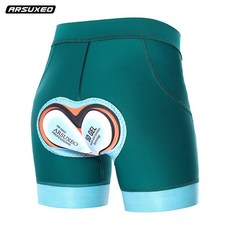 ARSUXEO 自行車褲 女款 帶護墊