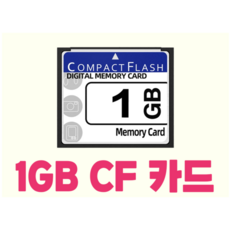 CF 메모리카드, 1GB, 1개
