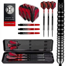Harrows Predator 90% 텅스텐 스틸팁 다트세트 21-26g, 25g