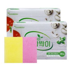 까사마루 요술 수세미 싹싹이 120매입(색상랜덤발송) /일회용수세미 주방수세미 설거지수세미109491