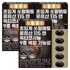 순수식품 쏘팔메토 로르산 115 옥타코사놀, 60정, 3개