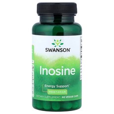 스완슨 이노신 베지 캡슐 60정(1정당 500mg) SWV-11379, Swanson, 이노신, 베지 캡슐 60정(1정당 50, 1개, 60정