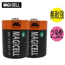 MAGICELL 無敵強 2號 碳鋅電池 6入, 1個