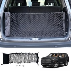 Maxzina 카고 네트 2023-2025 2026 혼다 파일럿 트럭 베드 0.9 x 3.2m3.28 1.05피트 이중 레이어 봉투 스타일 고밀도 메시 트렁크 오거나이저 202