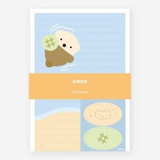 [유오코]둥실 해달이 레터세트
