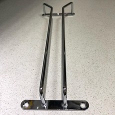 富爾康 紅酒杯架 雙排杯架 鐵藝杯架 高腳杯架 廚房收納架 倒掛瀝水杯架, 高腳杯架-S29008, 1個