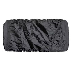 車牌防塵套（銀色加厚版）- 汽車機車通用，防塵保護隱私, 黑, 1個