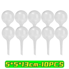 자동 식물 급수 전구 Waterers 물방울 관개 장치 꽃 원예, 08 Clear-S-10PCS