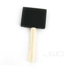 웍스알 우드핸들 스펀지브러쉬 7cm 페인트브러쉬, 1