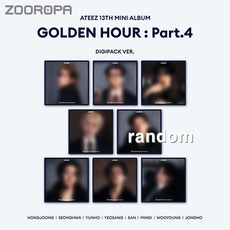 [랜덤] 에이티즈 ATEEZ GOLDEN HOUR Part 4 DIGIPACK