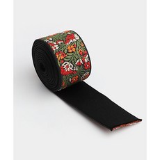 패션스타트 롤 풀 블룸 가방끈 웨이빙끈 50mm X 45m, 1개, 레드