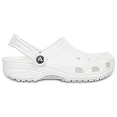 crocs 卡駱馳 經典克駱格洞洞鞋 10001_100, M9W11 (270mm), 白色