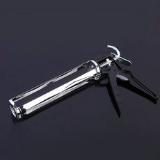 【 199出貨】玻璃膠槍 鋁合金密封膠槍 手動省力打膠槍 硅膠槍 加厚通用型壓膠搶, 1個, 膠槍一把