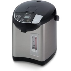 타이거 PDU-A30U-K 전기 온수 보일러 및 워머 스테인리스 블랙 3리터, 4.2 Quarts, Water Boiler