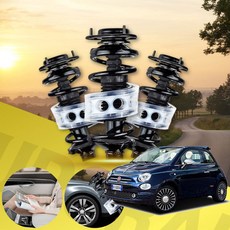 피아트 500C 차량용 우레탄 쇼바 완충기 좌우 세트, 후륜좌우