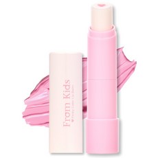 프롬키즈 하트 보습 립밤 2종 판테놀 무색 핑크 컬러 체인지 립스틱, 4g, 1개, 핑키 컬러립밤