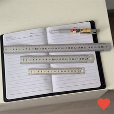 사무용품 눈금자 스틸 스테인리스 철자 직자 15cm 20cm, 1개, 1스틸자-15cm