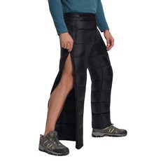 Pioneer Camp 남성용 800필 구스 다운 캠핑 단열 팬츠 사이드 지퍼 컨버터블 패커블 겨울 스노보드 스키 팬츠 블랙. 스몰 272097 8691592902