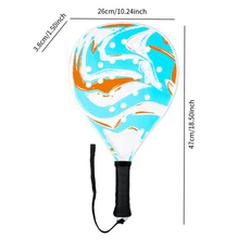 피클볼 라켓 패들 세트 초경량 휴대용 유리 섬유 라켓 파티 상호작용 비치 테니스 스포츠 장비 실내