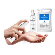 닥터씨피유 이도 에탄올 손소독제 스프레이 본품 60ml 휴대용 학교 병원, 2개