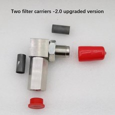汽車改裝配件 90度雙芯O2傳感器屏蔽接頭, 1個, 90度雙芯O2傳感屏蔽, N/A