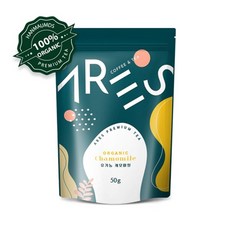 아레스 유기농 캐모마일 허브차, 50g, 1개입, 6개