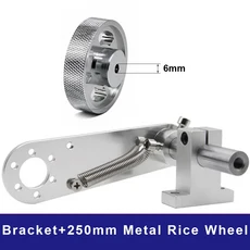 인코더 T 장착 브래킷 다기능 설치/고정/미끄럼 방지 계측기 휠, 01 T bracket 20mm, 03 250mm