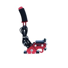 핸드 브레이크 레이싱휠 드리프트 A타입 레이싱 변속 스텐 4세대 브래킷 휠거치대 홀더, 3 게임 브레이크 3505 레드 4세대