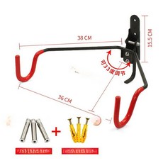 거치대 스탠드형 진열대 보관용 전시대 겸용 정비대 실내, 1개, 더블 레드 후크 헬멧 거치대 포함 75KG
