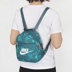 나이키 우먼스 미니 백팩 NSW FUTURA 가방 그린-화이트 로고, 상세설명참조, 1