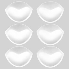 라뷰드 3세트 반컵 볼륨업 브라 패드 속옷 여성 일체형 볼륨 심리스 브라캡 브라뽕 교체용 분리형 브라자 브래지어